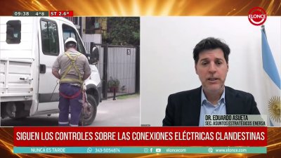 Revisi&oacute;n de conexiones el&eacute;ctricas clandestinas y trabajo en los barrios - Eduardo Asueta
